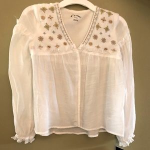 Girls cotton cardigan